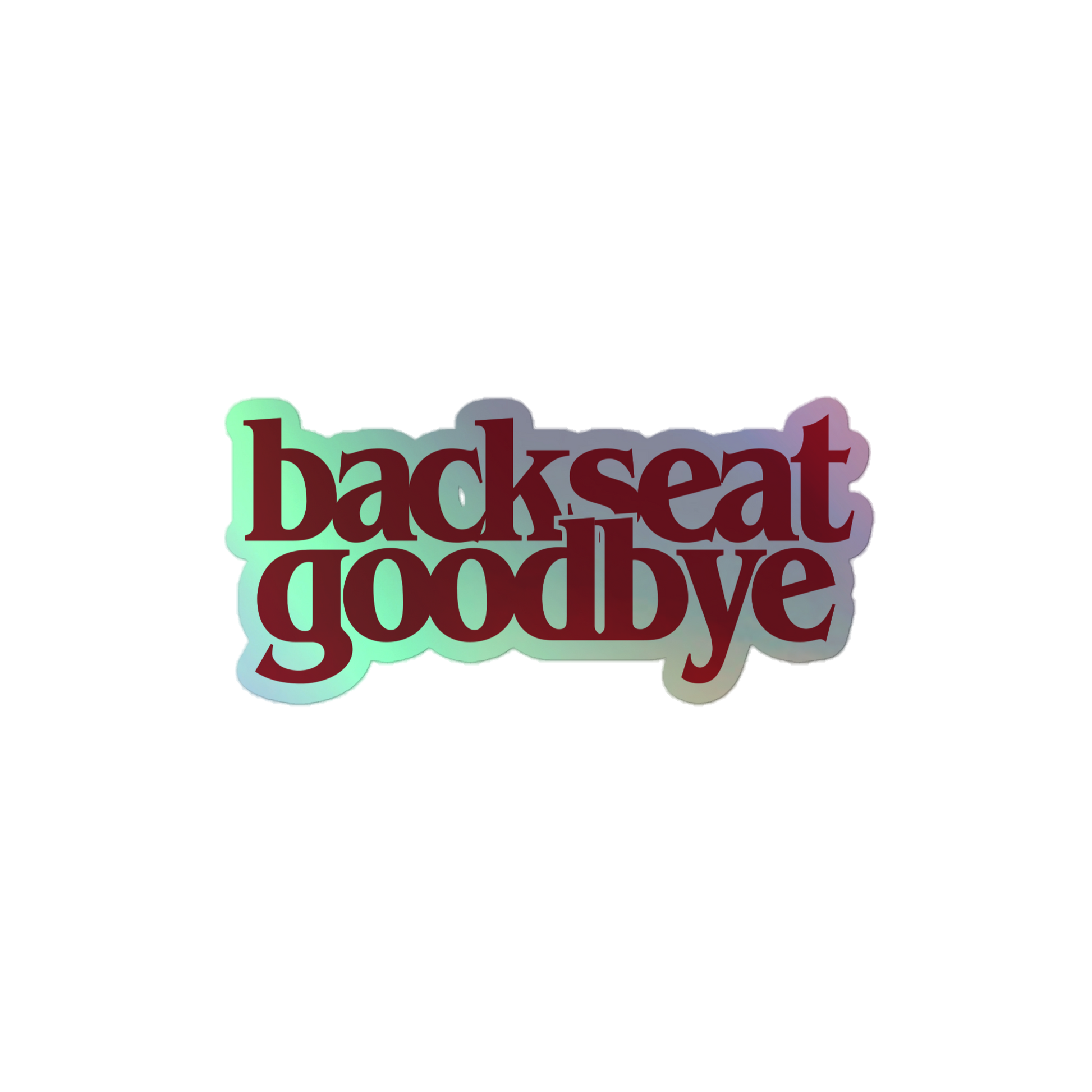 Logo Holographic Sticker