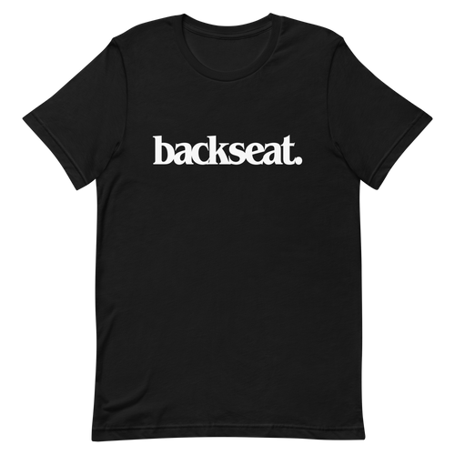 backseat. tee